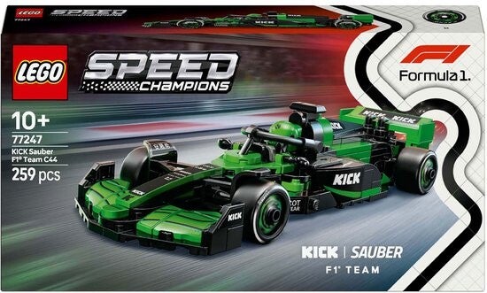 Lego Speed Champions KICK Sauber F1® Team C44 racewagen 77247
