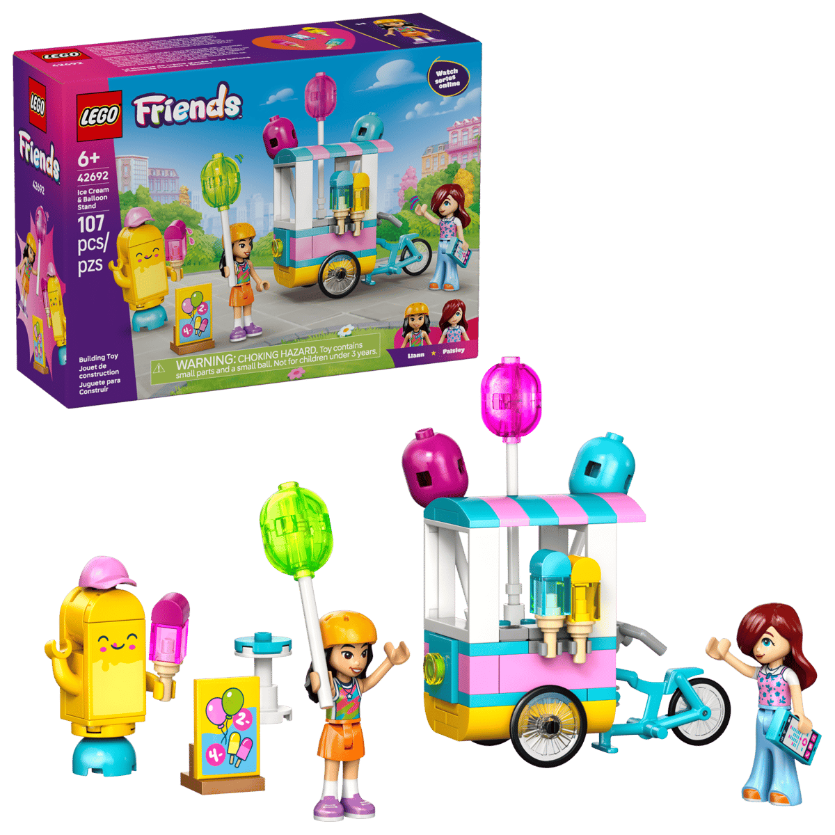 Lego Friends IJsjes- en ballonnenkraam 42692