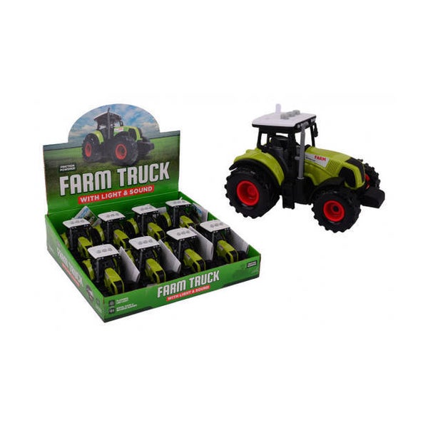 Tractor frictie + licht geluid