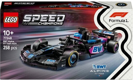 Lego Speed Champions BWT Alpine F1® Team A524 racewagen 77248