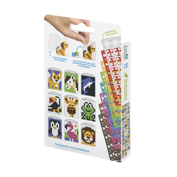 Medaillon sleutelhangerset - Dieren