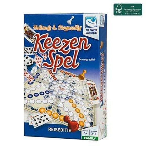 Clown Games Keezenspel Reiseditie FSC