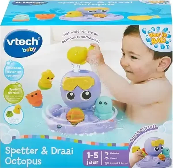 Vtech - Spetter & Draai Octopus
