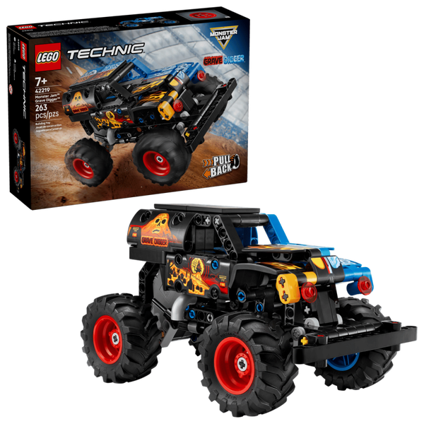 Lego Technic Monster Jam™ Grave Digger™ vuur en ijs 42219
