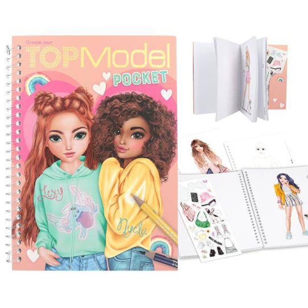TOPModel pocket kleurboek