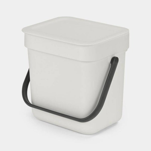 SORT & GO AFVALEMMER 3 liter - Light Grey