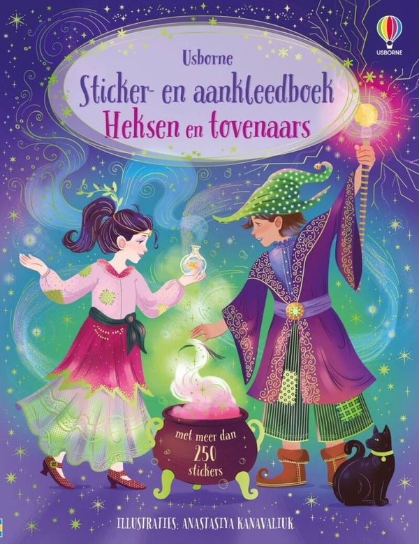 Stickerboek Heksen en tovenaars