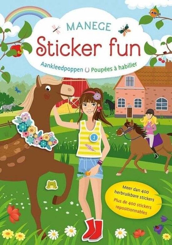 Deltas Stickerboek Aankleedpoppen Manege 400 Stickers