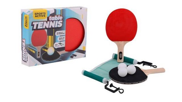 Sports Active Tafeltennisset met 3 ballen en 1 net
