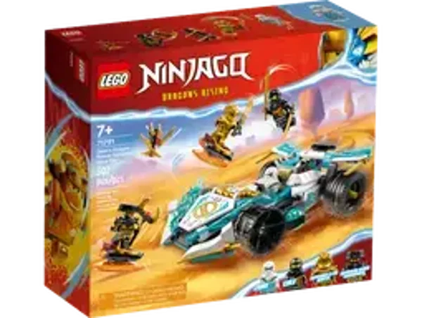 Lego Ninjago Zane’s drakenkracht Spinjitzu racewagen 71791