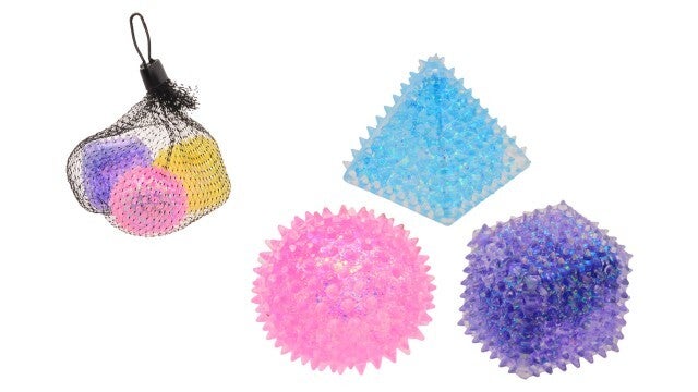 Slow rise squeeze glitter vormen in net