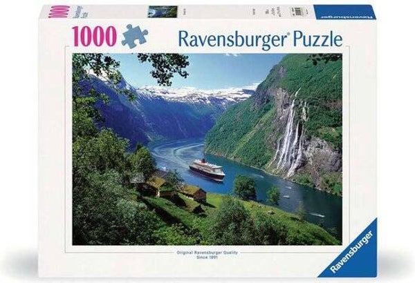 Ravensburger Puzzel Noors fjord 1000 stukjes