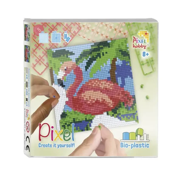Pixel Set - Flamingo