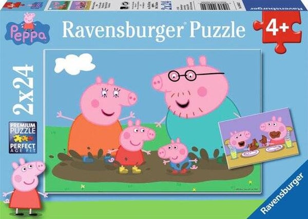 Ravensburger Gelukkige familie Peppa Pig 2x24 090822