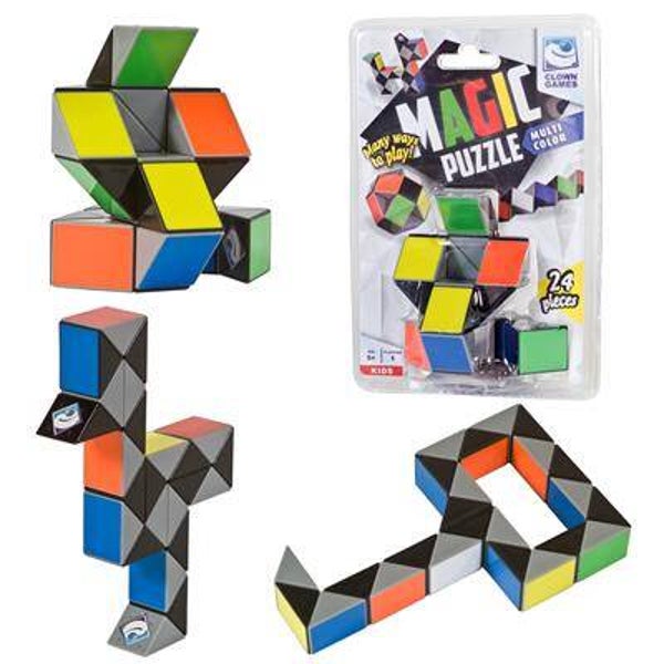 Magic Puzzle 24 delig Multicolor
