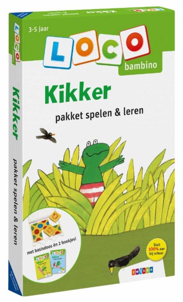 Pakket Loco Bambino - Kikker spelen & leren