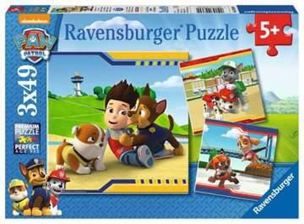 Ravensburger Paw Patrol Helden met vacht 3x49    93694