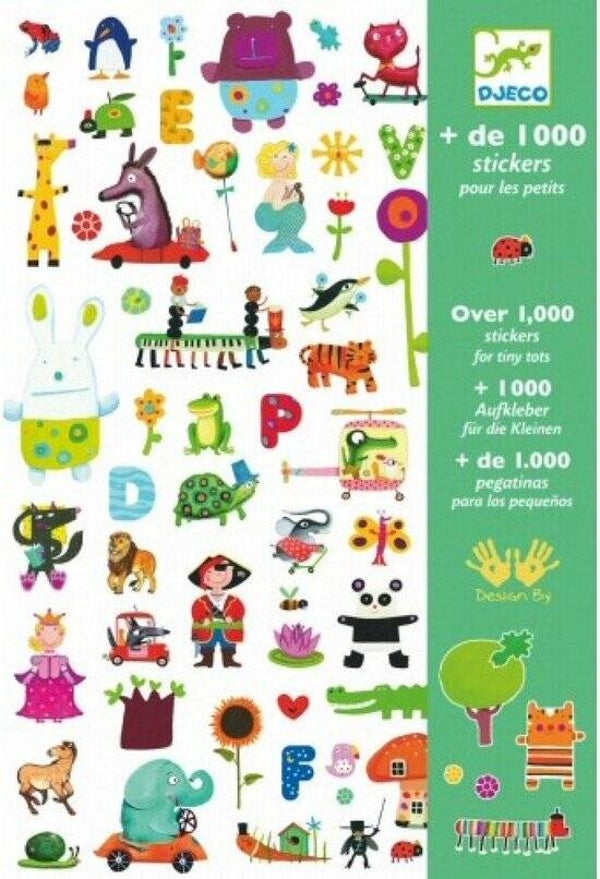 Djeco Stickers (1000) - Kleine kinderen  DJ08950