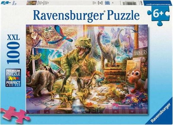 Ravensburger Puzzel Dino Toys come to live 100 stukjes