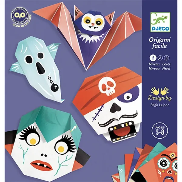 Djeco origami Enge gezichten  DJ08780
