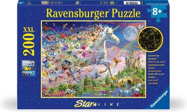 Ravensburger Puzzel Fantasy Unicorn Star Line 200 stukjes