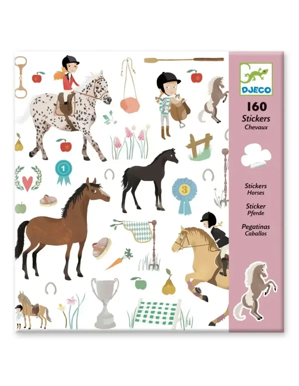 Djeco Stickers Paarden DJ08881