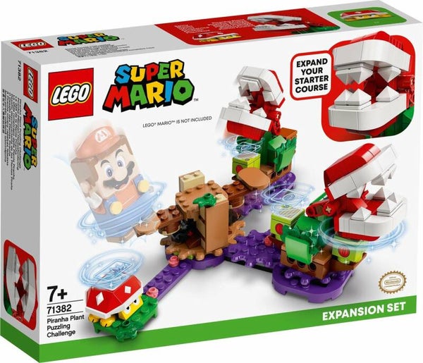 Lego Super Mario Uitbreidingsset: Piranha Plant Puzzeluitdaging   71382