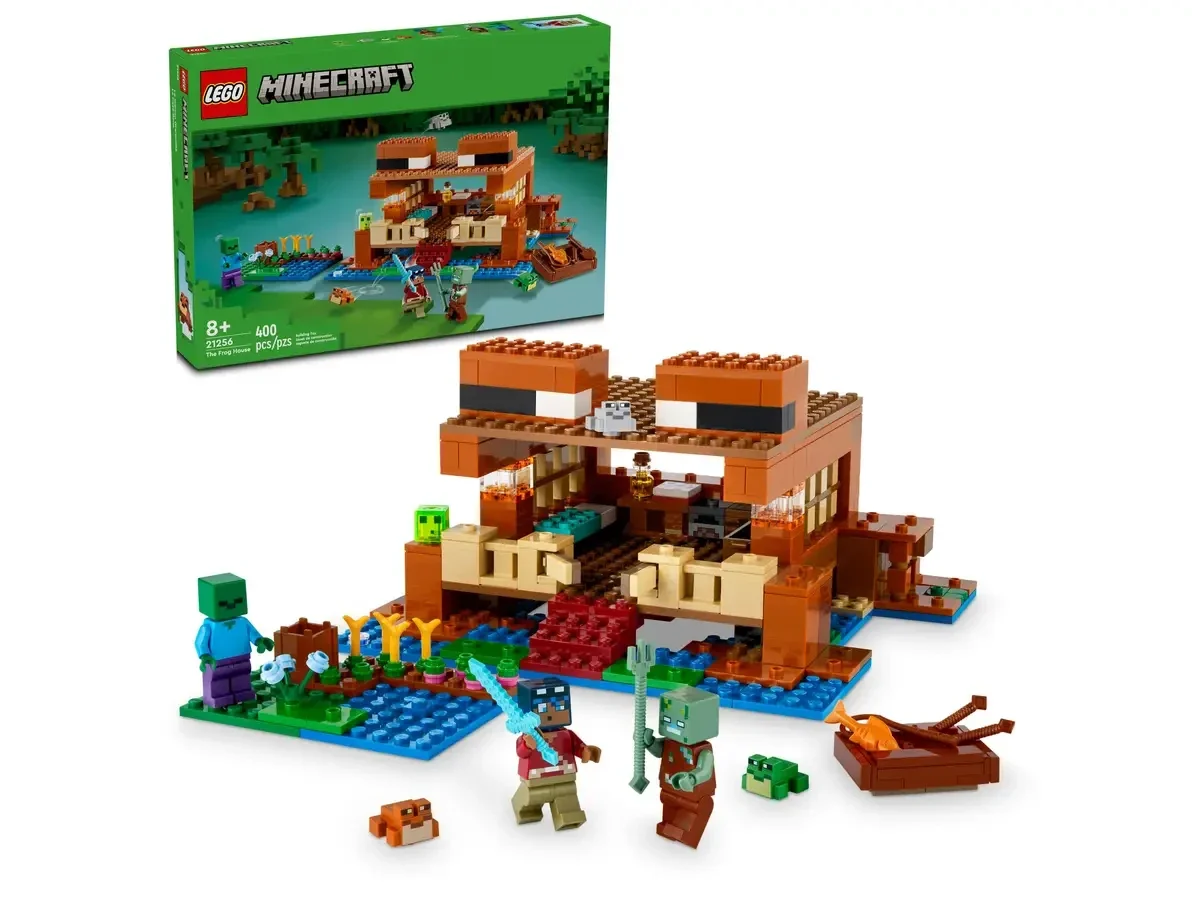 Lego Minecraft Het kikkerhuis 21256