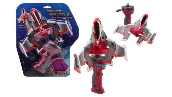 Flycord space shuttle met licht