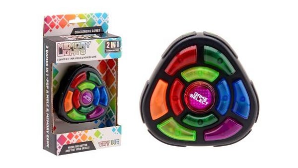 Memory 2 in 1 lichtspel, 11 knoppen