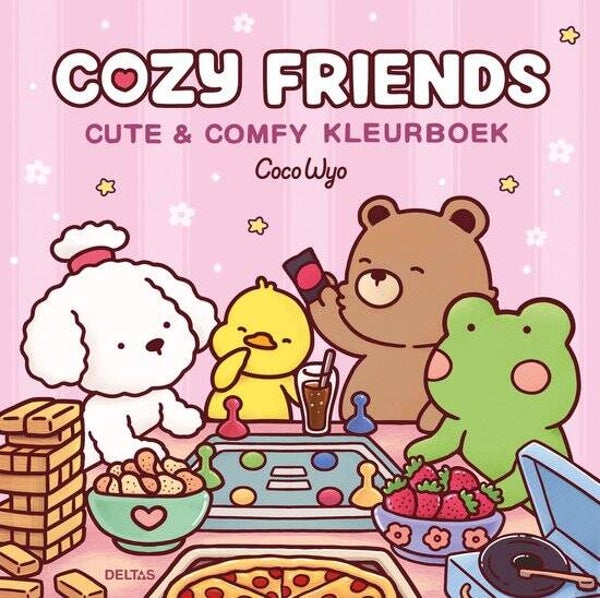 Cozy Friends Cute & Comfy Kleurboek