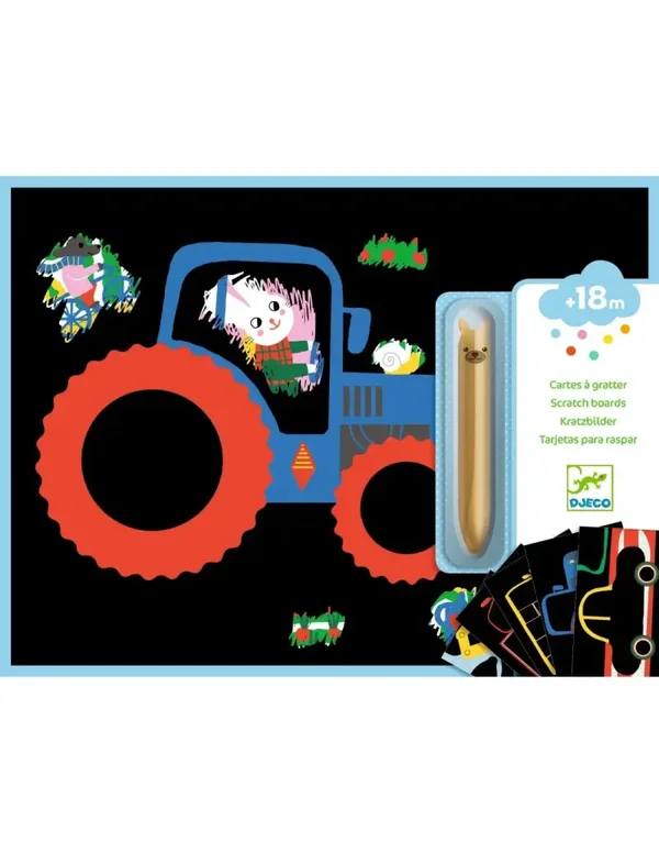 Djeco Learning about vehicles DJ00040