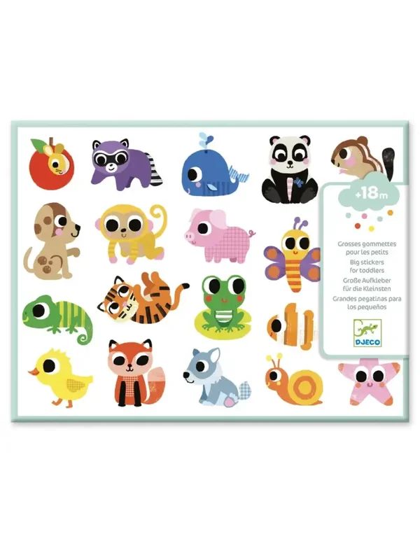 Djeco Stickers Babydieren DJ09084