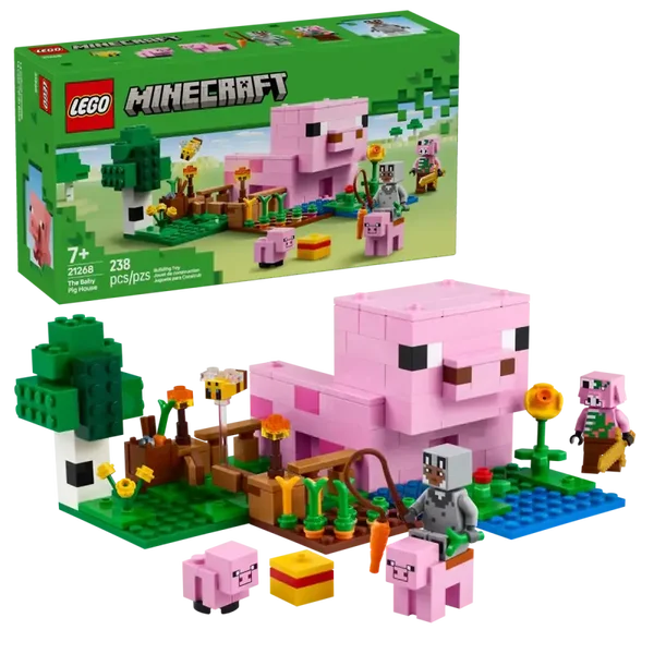 Lego Minecraft Het huis van het biggetje 21268