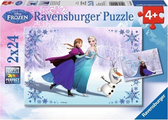 Ravensburger Disney Frozen Zussen voor altijd 2x24 091157