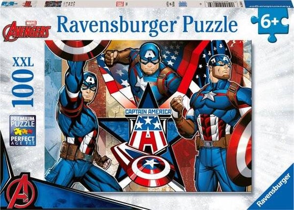 Ravensburger Puzzel Captain America 100 stukjes