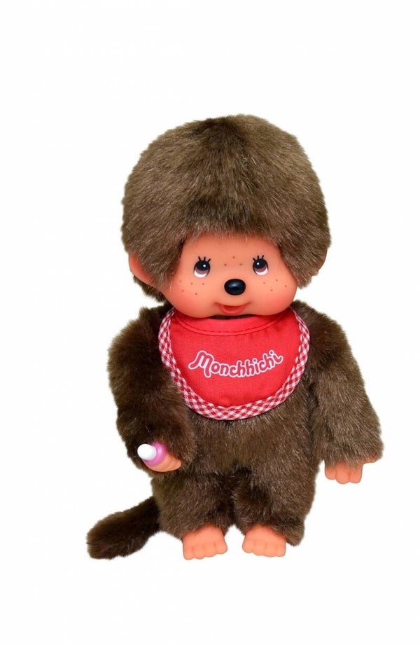 Monchhichi Jongen met slab rood