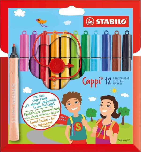 Stabilo Cappi Stiften  Etui 12 Stuks