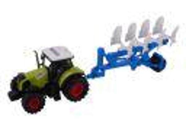 Junior Farming tractor speelset met frictie, licht en geluid