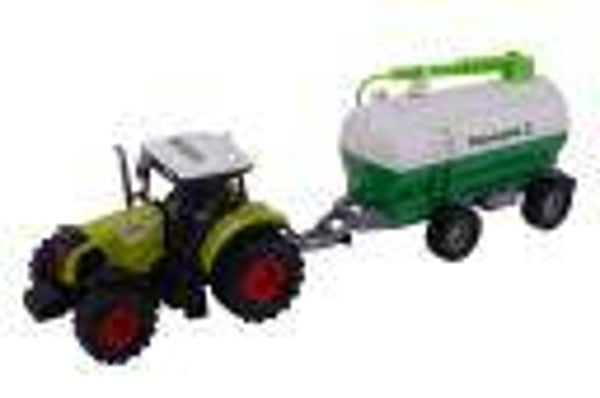 Junior Farming tractor speelset met frictie, licht en geluid