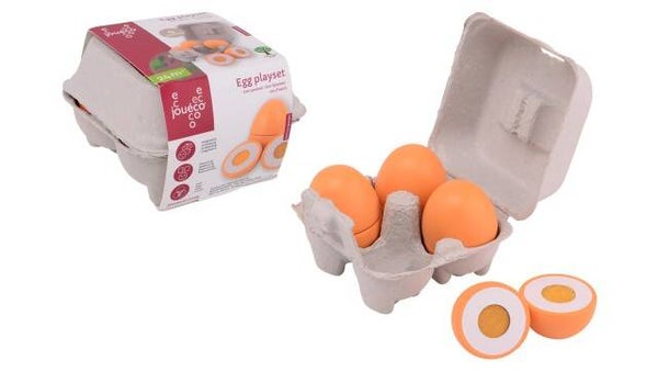 Eier speelset 4-delig