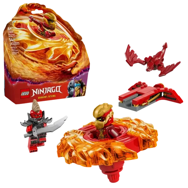 Lego Ninjago Kai's Spinjitzu drakenspinner 71823