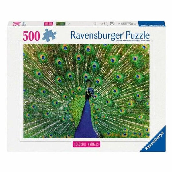 Ravensburger Puzzel Peacock 500 stukjes