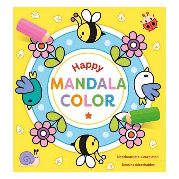 Happy Mandala Color