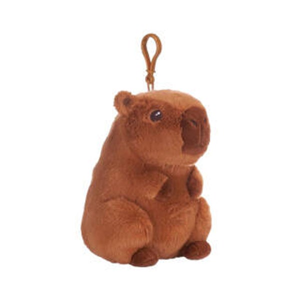 Pluche Capybara bag clip  12 cm