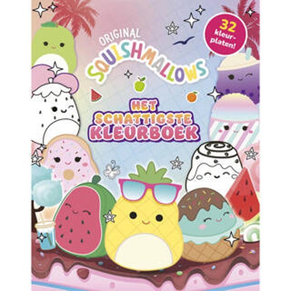 Het officiële Squishmallows kleurboek