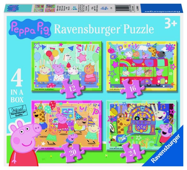 Ravensburger puzzel Peppa Pig 4in1