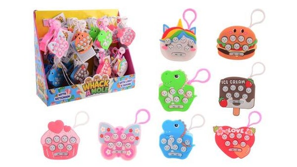 Mollen meppen game met keychain