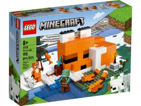 Lego Minecraft De Vossenhut 21178