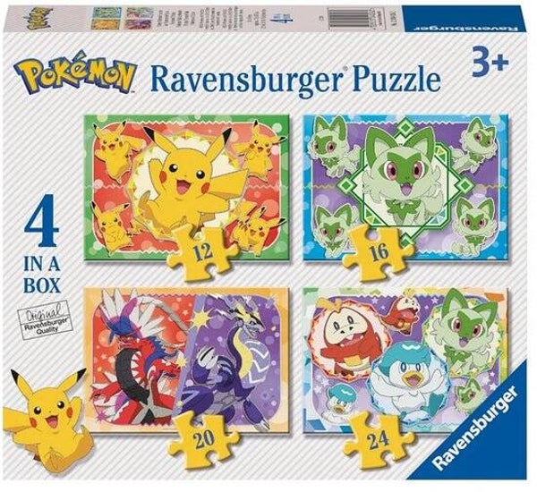 Ravensburger puzzel Pokemon 4in1